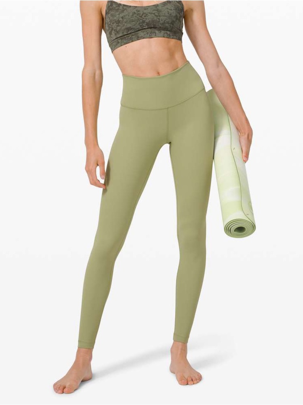 Lululemon Wunder Under High-Rise Tight 28" Full-On Luxtreme Vista Green Size 4